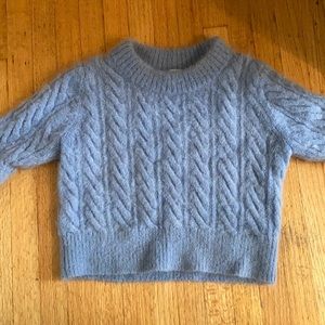 Blue H&M Erdem pullover sweater